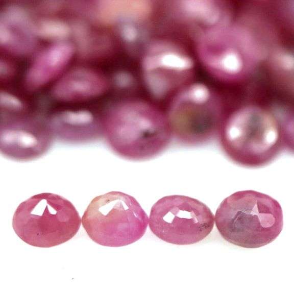 Simply beautiful 18.65ct set of natural pink Rubies!