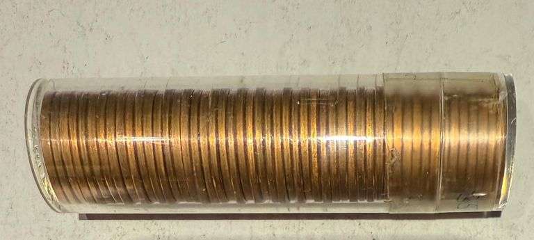 Blazing Red Unc 1935 Lincoln Roll