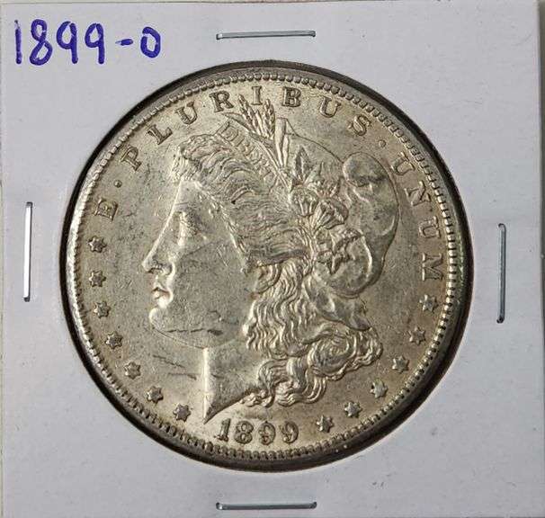 1899-O Morgan Silver Dollar, Circulated