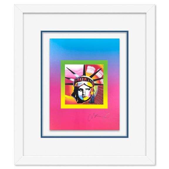 Liberty Head on Blends Ver II by Peter Max