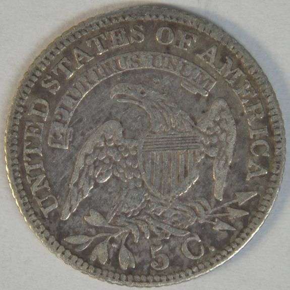 Scarce First Year 1829 Capped Bust Half Dime in XF