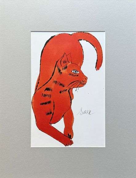 Andy Warhol, From '25 Cats Name Sam and One Blue Pussy' Suite