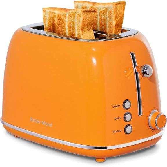 Retro 2-Slice Toaster Stainless Steel