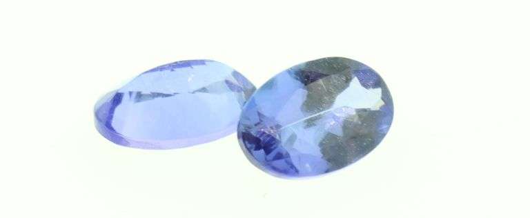 Gorgeous Blue Tanzanite Pair