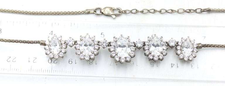Group lot of 4 Vintage 925 sterling silver necklaces