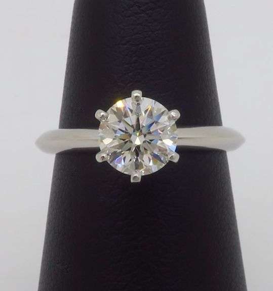 Tiffany & Co. Diamond Solitaire Engagement Ring