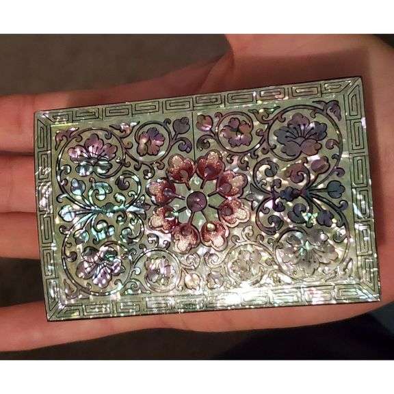 Mother of Pearl Jewelry Box