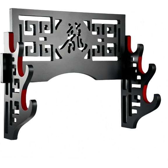 3-Tier Sword Display Stand for Katana, Wakizashi, and Samurai Swords