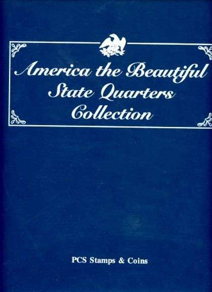 Collection of America the Beautiful Uncirculated State Quarters PCS Volume 1