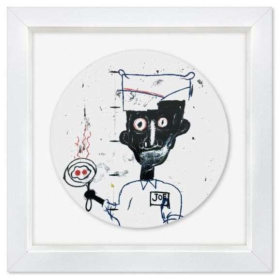 Eyes and Eggs 1983 by Basquiat (1960-1988)