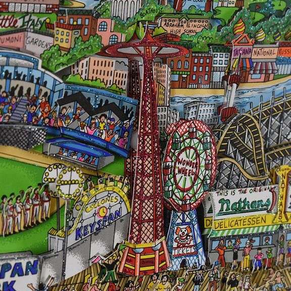 Take the B-Train to Brooklyn by Fazzino, Charles