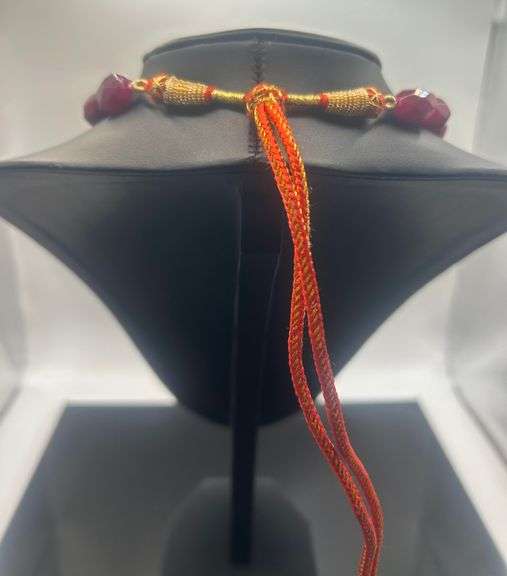 Beautiful Large 497.5 Ctw Mined From The Earth Natural Ruby Necklace