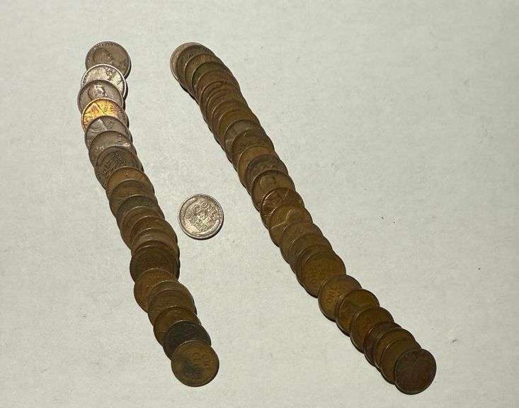 1915 D Lincoln Cent Roll