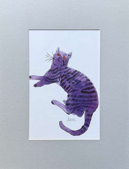 Andy Warhol, From '25 Cats Name Sam and One Blue Pussy' Suite