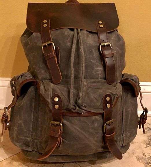 Genuine Horse Leather Backpack