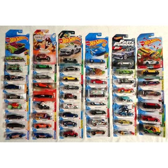 Collectors Lot 50 Hot Wheels Unopened Packs