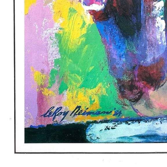 Riding for America by LeRoy Neiman (1921-2012)