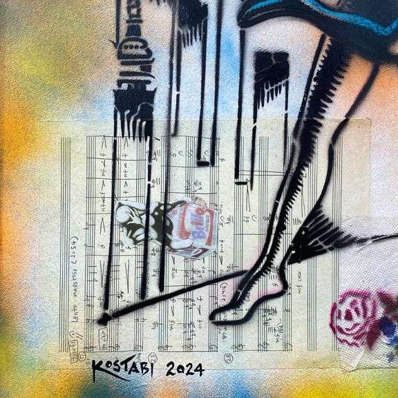 Majestic Aspiration - New York by Kostabi Original