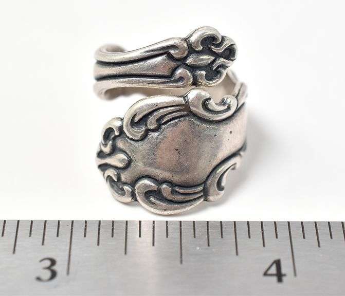 Silverware Handle Ring in Sterling Silver 7.1grams Size 5