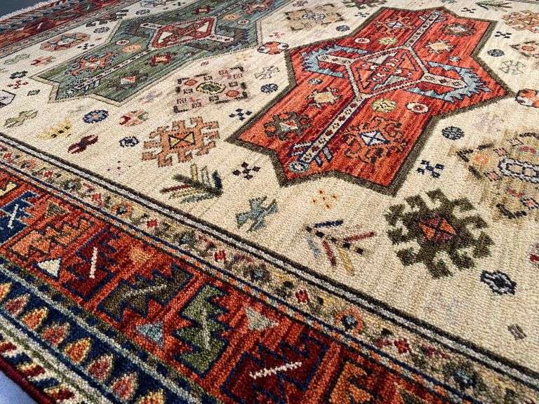 Stunning Kazak Design Wool Rug 7x10