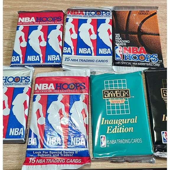 Sealed 100 Vintage NBA Basketball Cards includes Basketball Legends