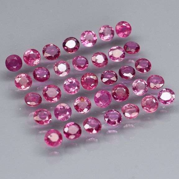 Superb 3.58ct violet red Ruby set -Heated only!!!
