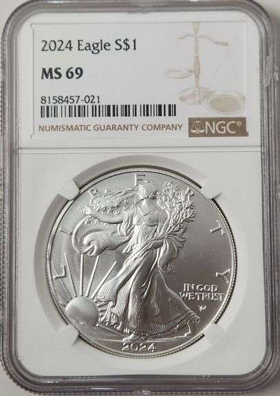 2024 $1 American Silver Eagle NGC MS69