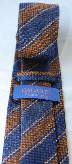 Fine Quality Italian Hand Made Silk Tie By Galante