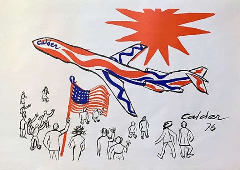 Alexander Calder, The Bicentennial Plane