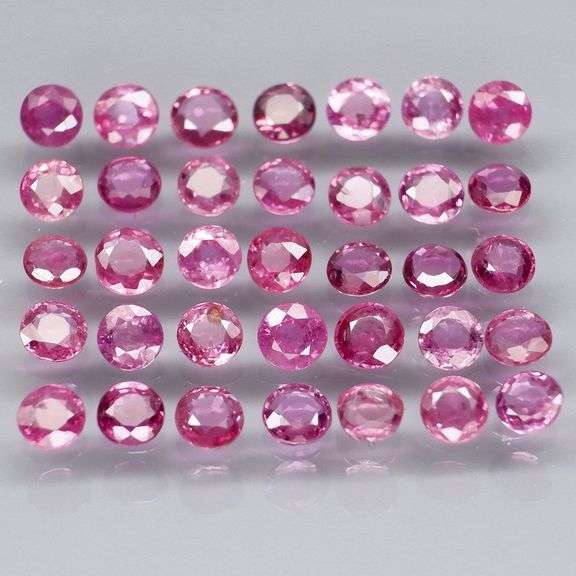3.54ct set of VS to SI clarity REAL Thai Rubies!