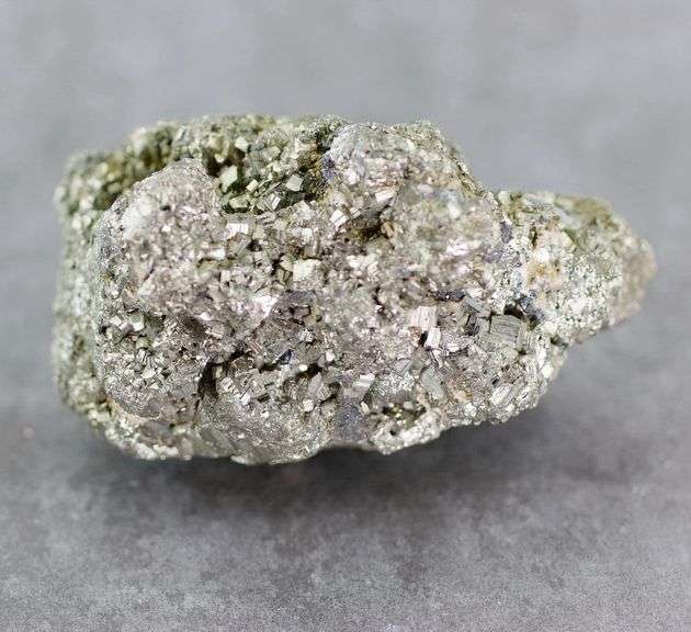 Large multi-crystal 810ct natural Pyrite