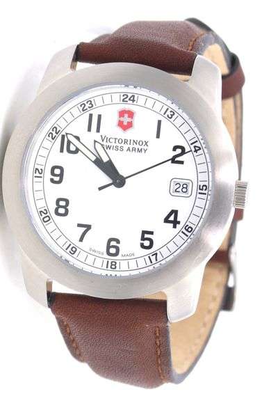 Victorinox Swiss Army quartz white dial watch