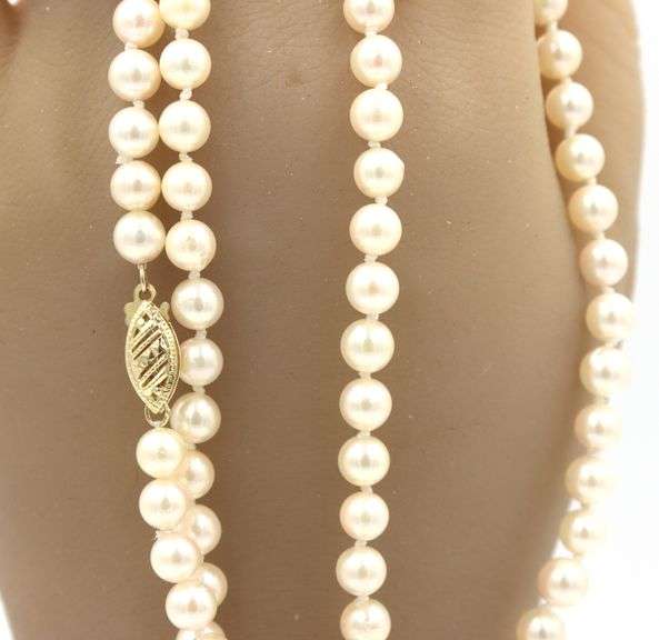 5-5.5mm Pearl necklace
