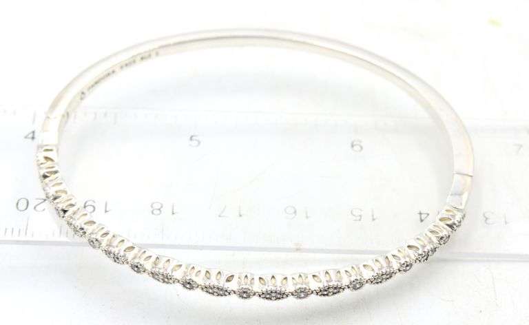 Lot of 3 Pandora bangles in 925 sterling silver