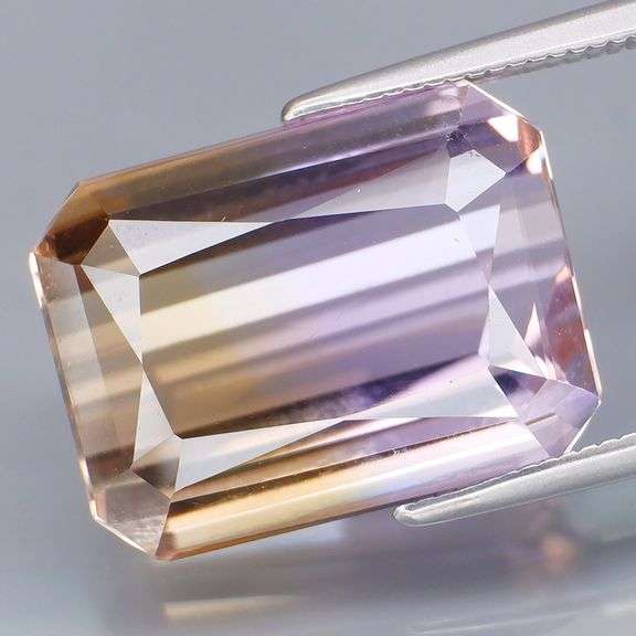 Stunning 12.95ct unheated Bolivian Ametrine
