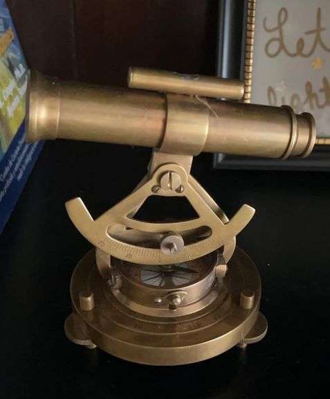 Alidadle Telescope with Compass Base