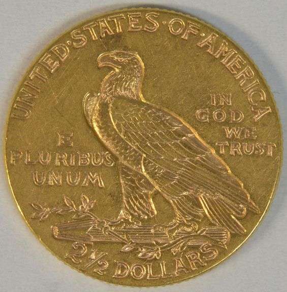 Splendid BU 1913 US $2.50 Indian Gold Piece. Nice