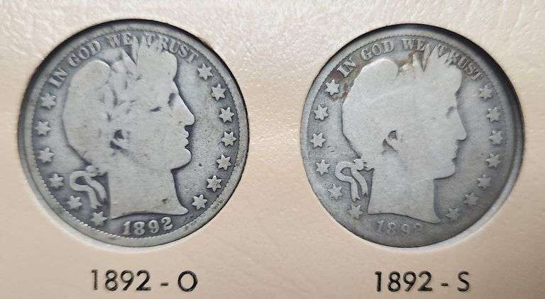 1892-1915 Complete Barber Half Dollar Dansco Album