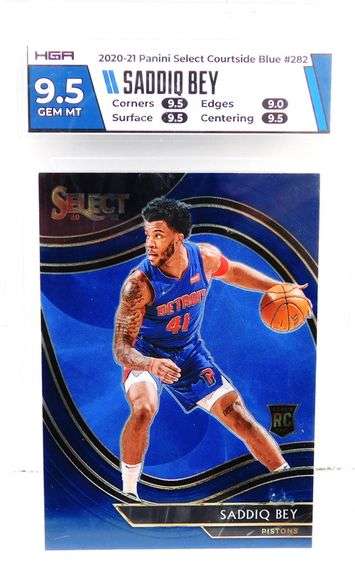 Saddiq Bey 2021 Basketball Card, 9.5 Gem-MT