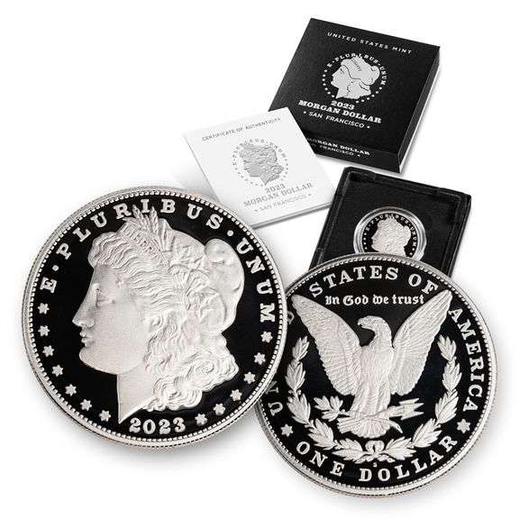 2023 Proof Morgan Dollar, San Francisco OGP