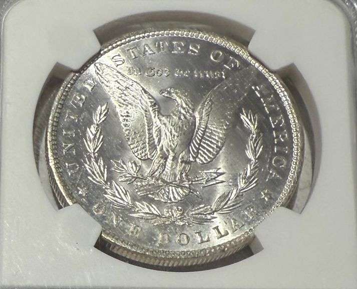 1882 CC Morgan NGC MS 63