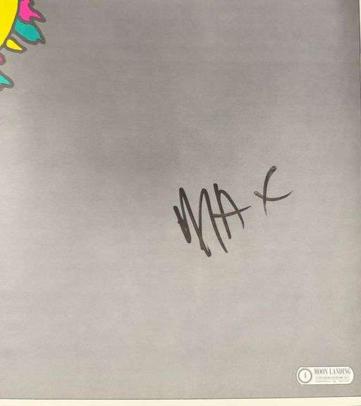 Highly Collectible Peter Max Poster Signed from the 1960's