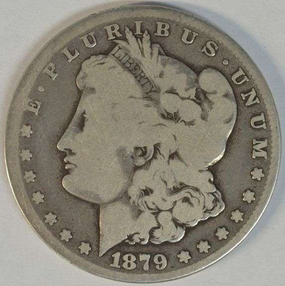 Rare key date 1879-CC Morgan Silver Dollar in circ