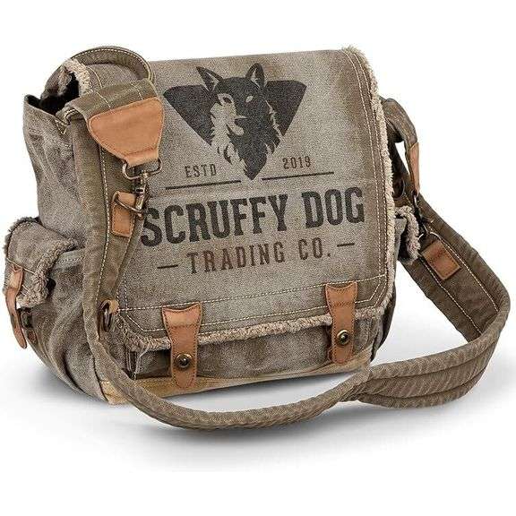 Canvas Messenger Bag Crossbody Satchel Bag