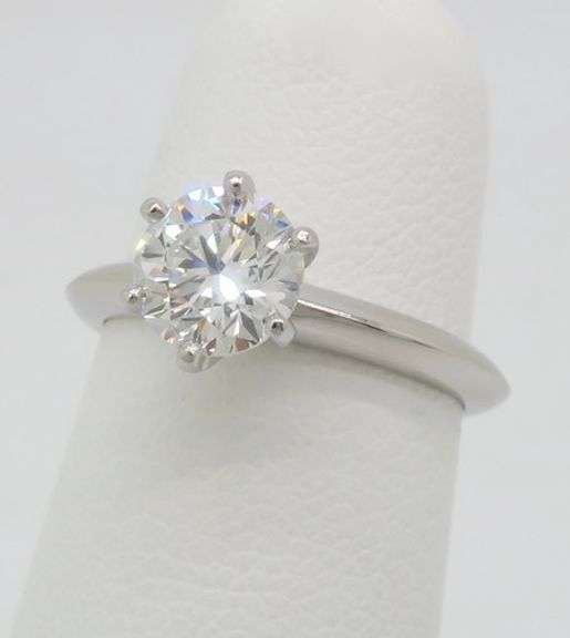 Tiffany & Co. Diamond Solitaire Engagement Ring