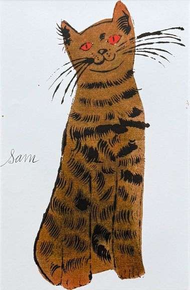 Andy Warhol, From '25 Cats Name Sam and One Blue Pussy' Suite