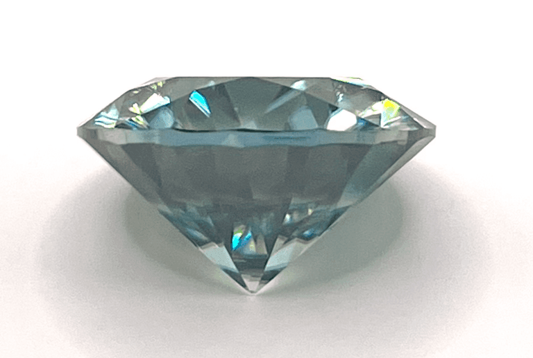 Magnificent Museum Size 19.5 Ct VVs1 Rare VIvid Deep Emerald Green Fire Moissanite