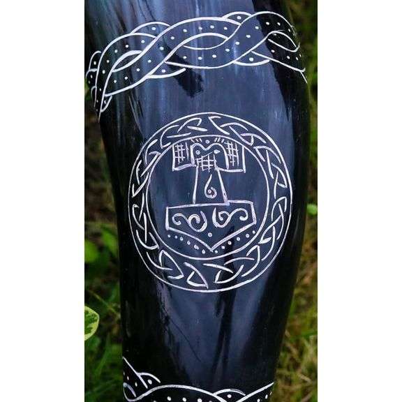 Authentic Viking Drinking Horn