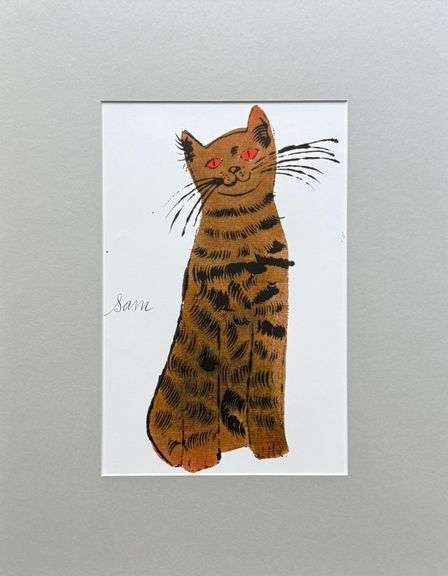 Andy Warhol, From '25 Cats Name Sam and One Blue Pussy' Suite