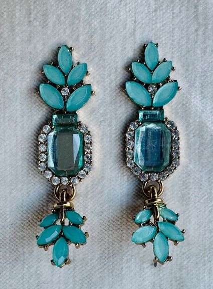 Turquoise  Color  Fashion  Design Earrings